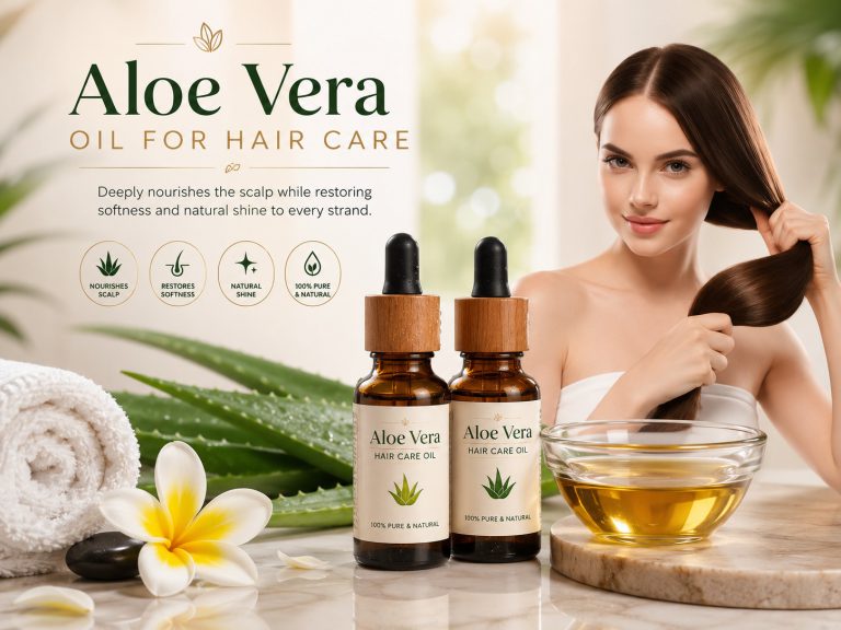 Aloe Vera Oil for hair