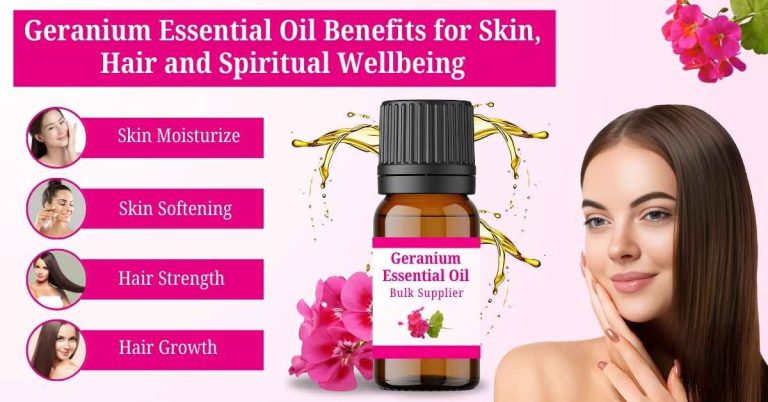 Geranium Essential Oil Benefits for Skin,Hair and Spiritual Wellbeing