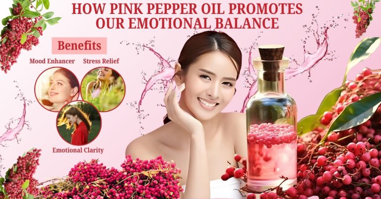 How Pink Pepper Oil Promotes Our Emotional Balance