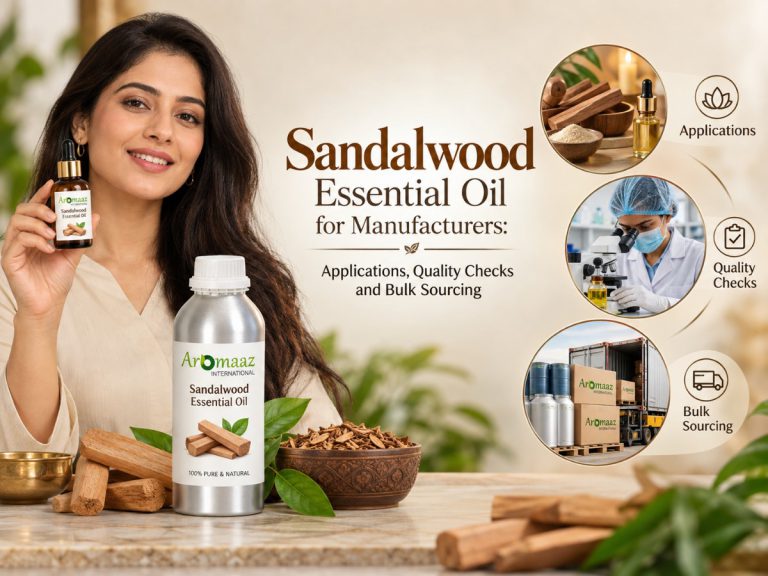 Sandalwood Essential Oil for Manufacturers