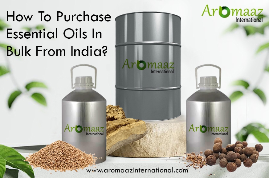 Buy essential oil in bulk  from India 